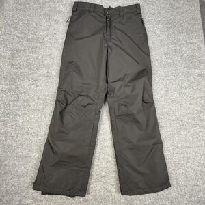 Free Country Ski Pants Mens Large Black Insulated Snow Water Resistant Outdoor
